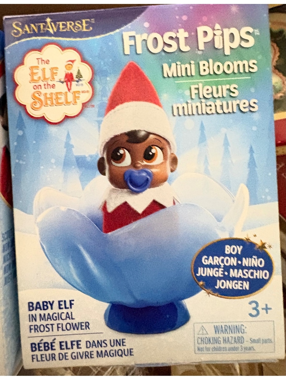 Frost pips elf on the shelf dark skin boy